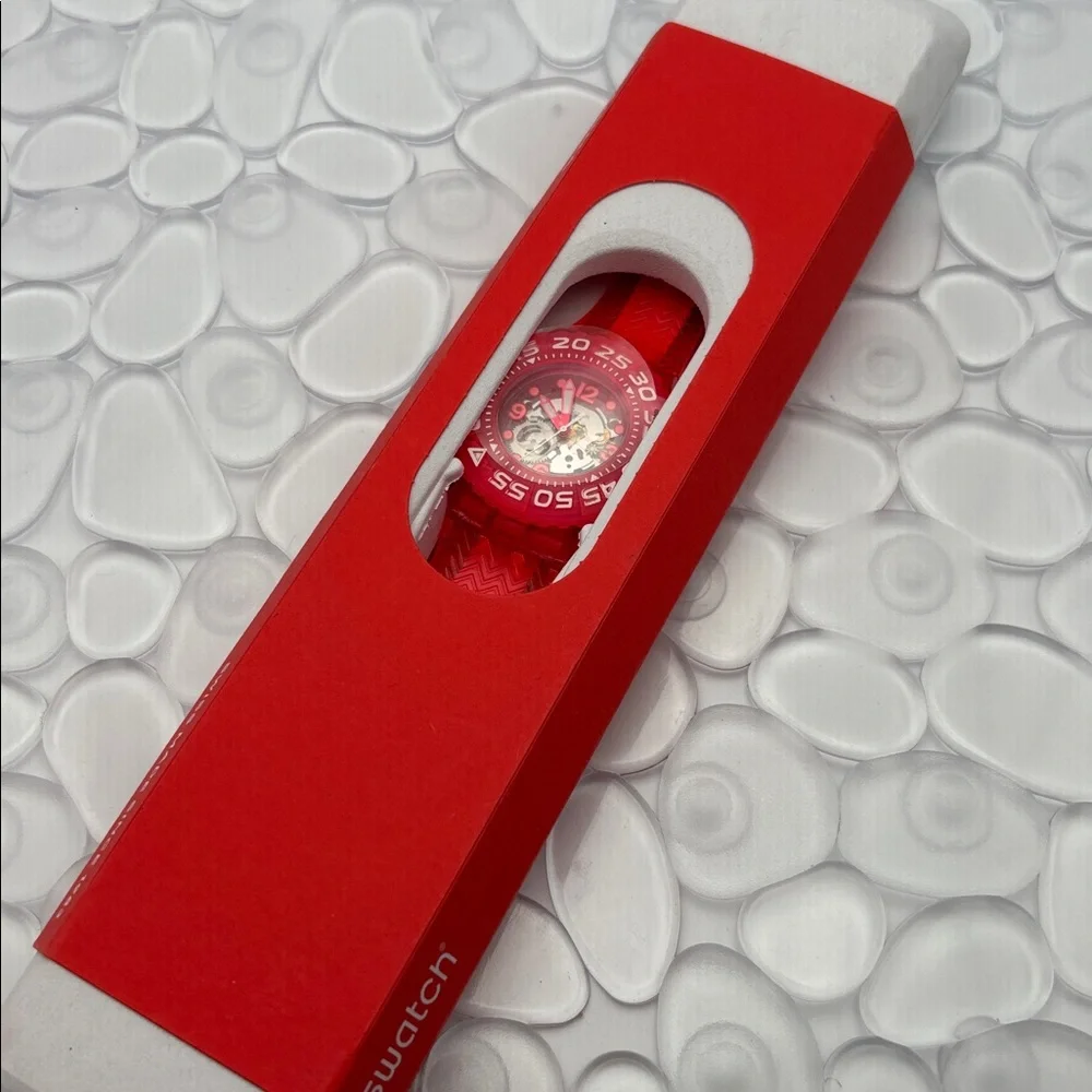 Swatch Watch - SUUP100 - DEEP BERRY